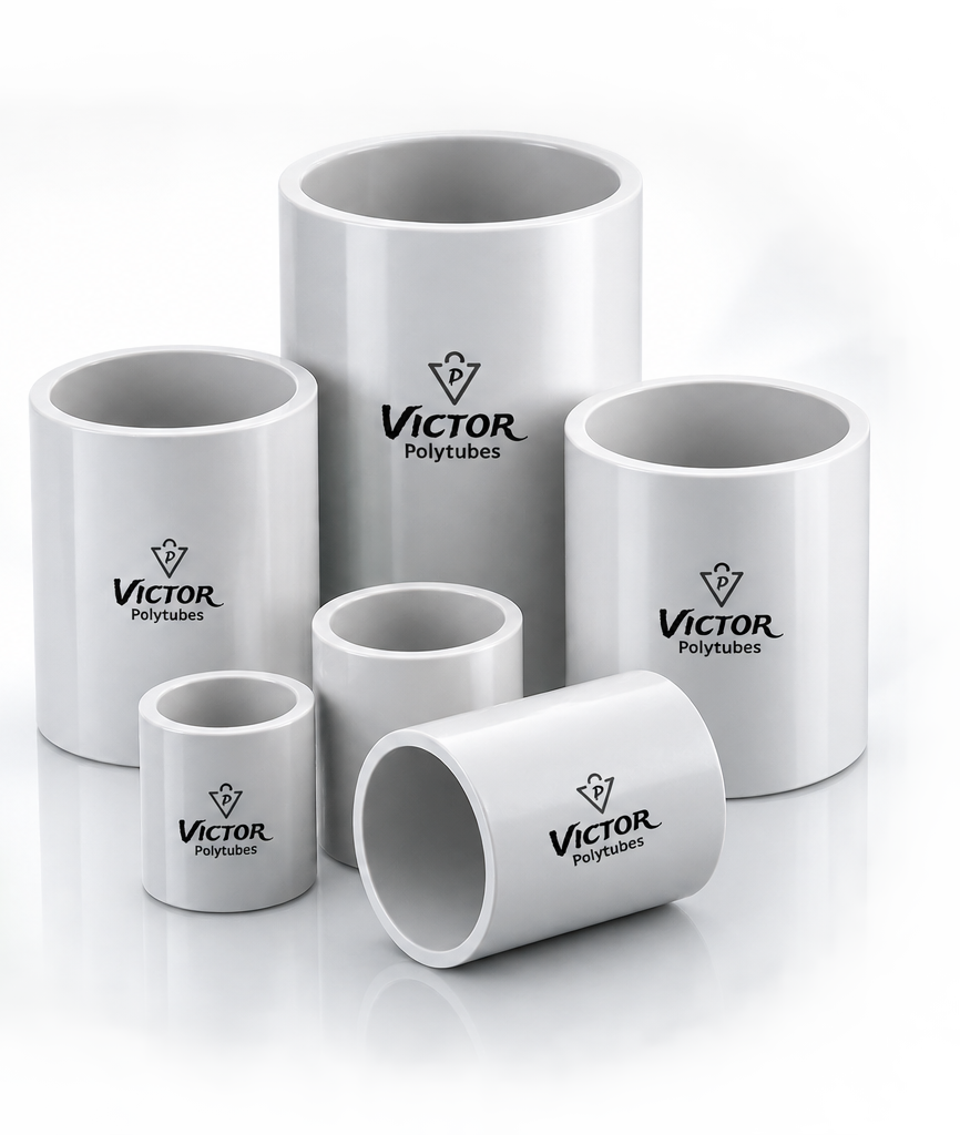 Victor Polytubes PVC sockets and couplers